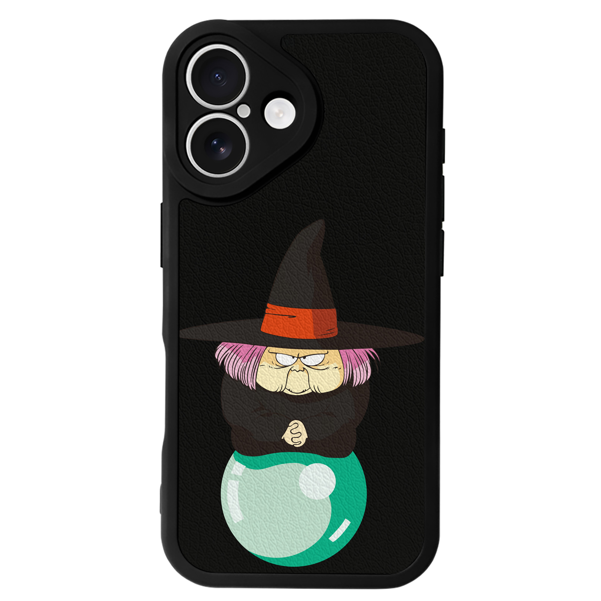 （画像用） ドラゴンボール DRAGON BALL 【iPhone 16シリーズ対応】シリコンスマホケース（レザー調） 材質：シリコン